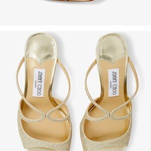 ANISE 75

Platinum Ice Dusty Glitter Mules- Jimmy Choo *Open to negotiate ****